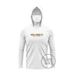 Man's Mask Hoody Long Sleeve Fishing Shirts Camouflage UV Protection Mesh T-Shirts UPF50+ Products RT FISH IT WELL Apparel