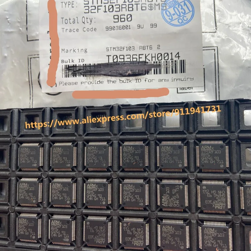 New Original 100% quality STM32F103RBT6 STM32F103 STM32 STM32F103 RBT6 Brand new and original chip IC