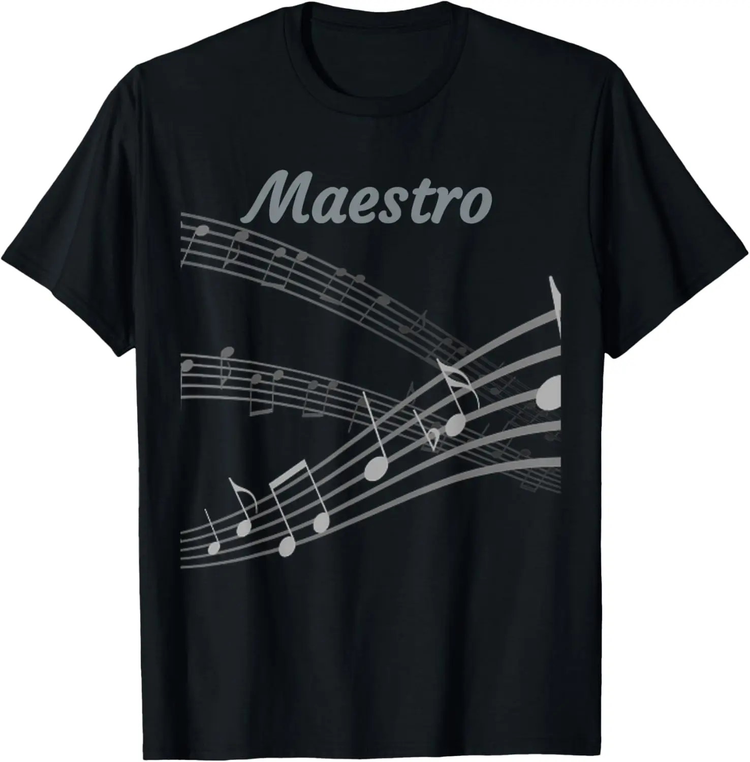 Maestro Music Staff Tshirt Band Orchestra Leader