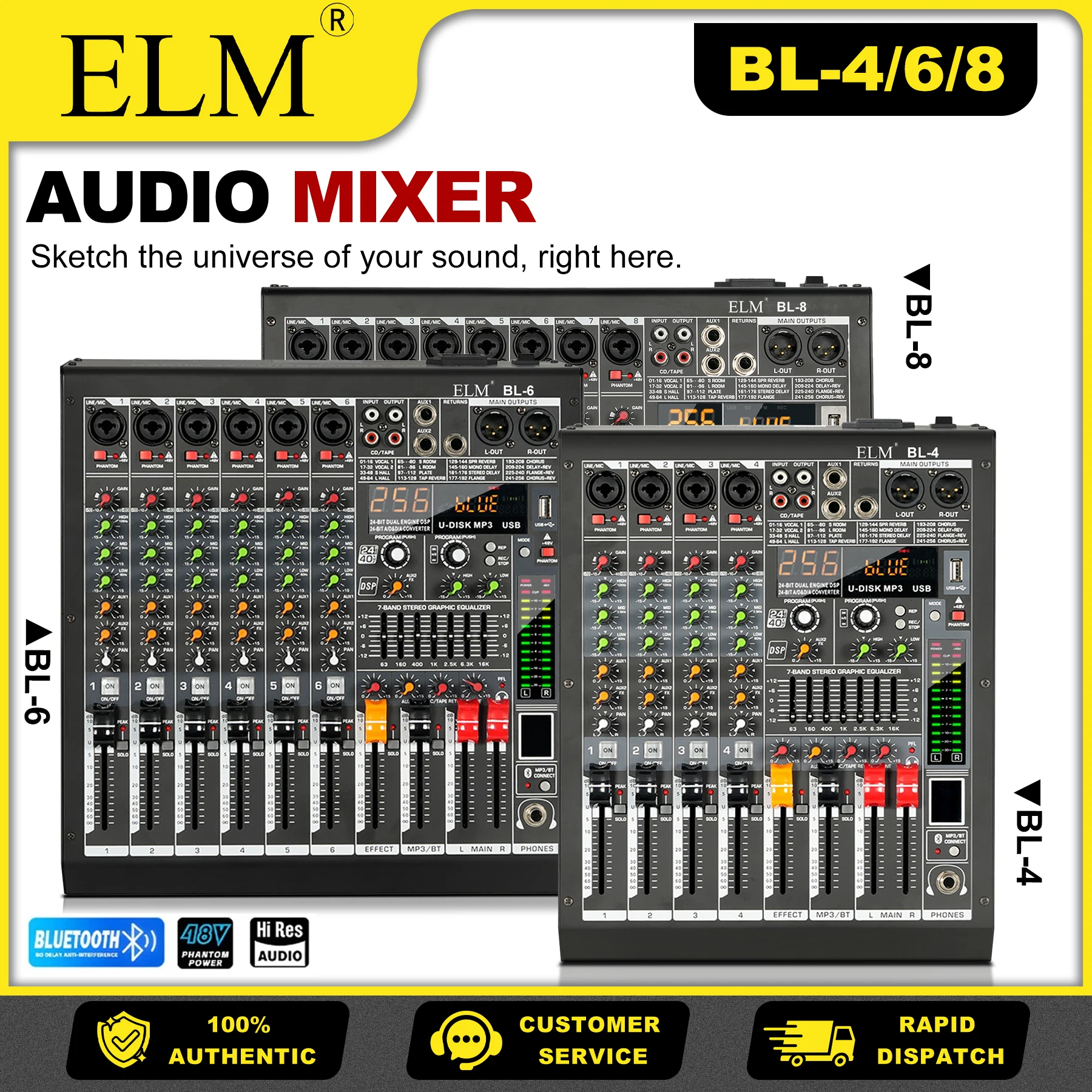 Bl Series 4/6/8CH A…