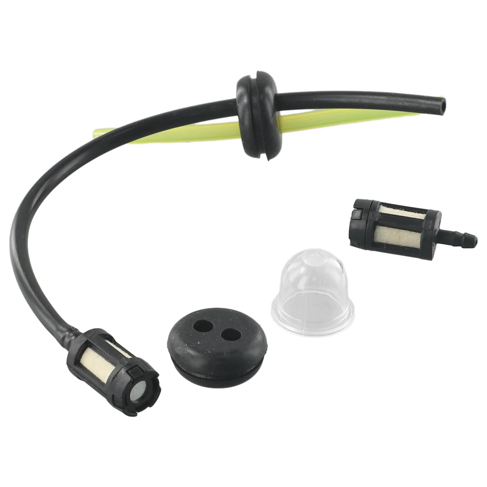 Garden Fuel Hose Set Outdoor Primer & Gromett 4pcs ABS Chainsaw Petrol Cutter Fuel Hose High Quality Brand New