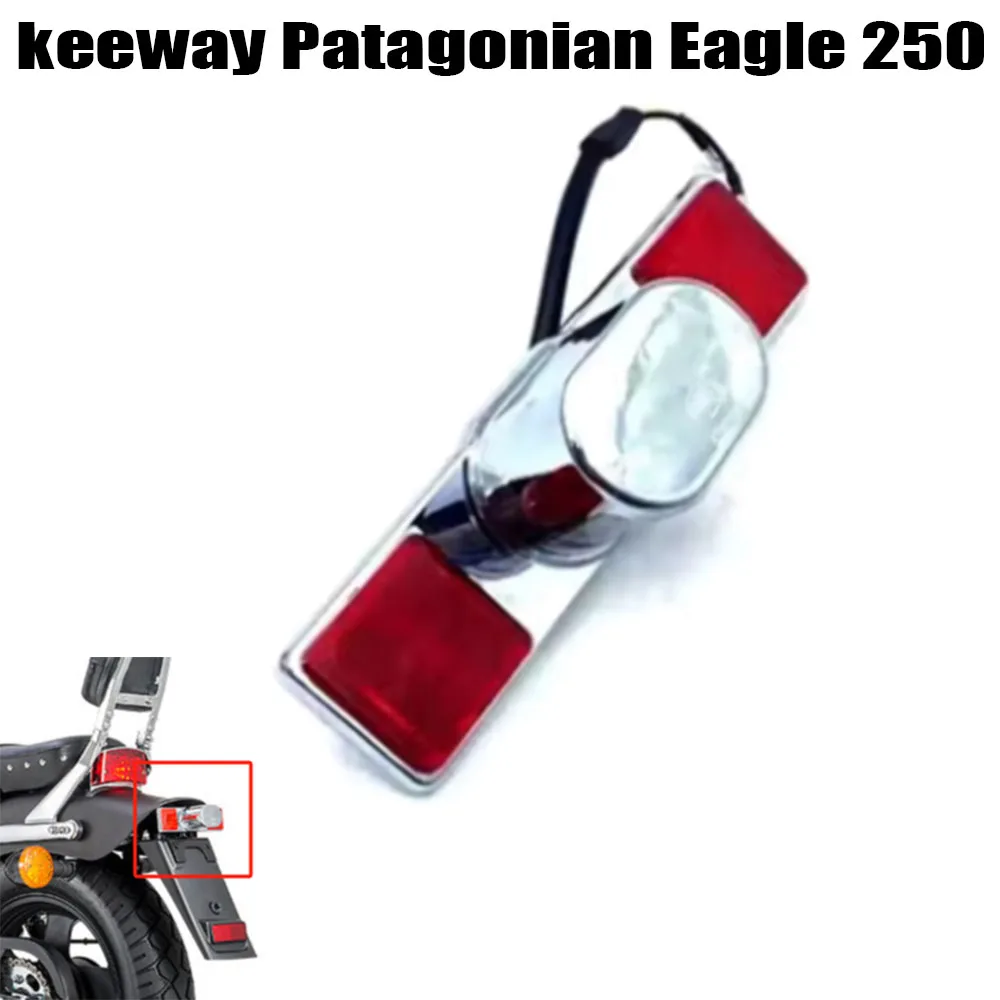 Para keeway Patagonian Eagle 250 Eagle250 Patagonian250 luz LED para matrícula de motocicleta luz impermeable para matrícula de motocicleta
