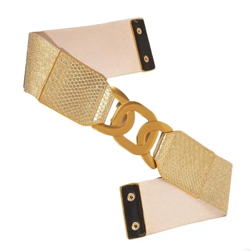 

Эластичная поясная цепочка с шипами и эластичным поясом для женщин, повседневная одежда для выпускного вечера, сцены и клуба,