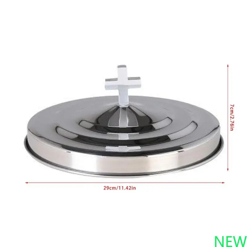 غطاء صينية الأكواب ذات 40 فتحة، تصميم من الفولاذ المقاوم للصدأ يقلل من التلوث ومتين #6