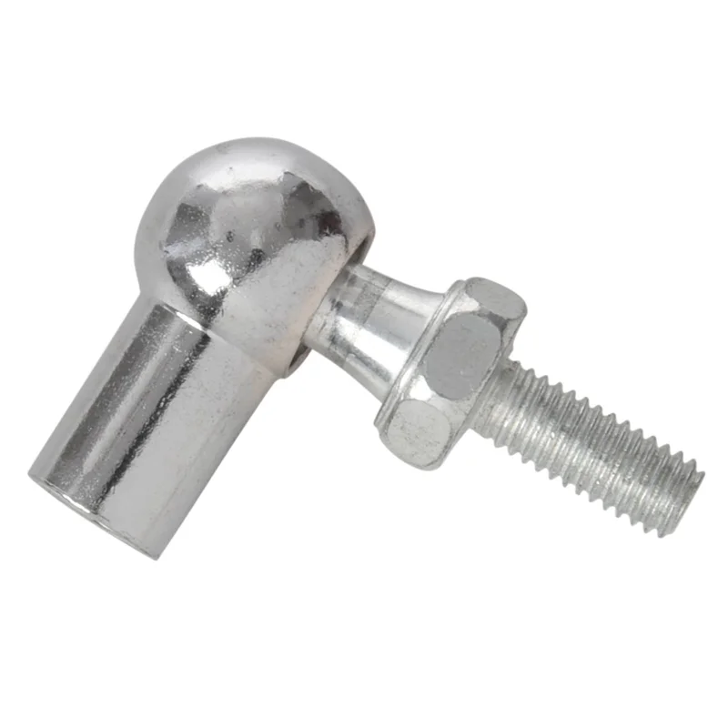 AB47-6Mm Male Female Thread L Shaped Ball Joint Rod End Bearings 12Pcs