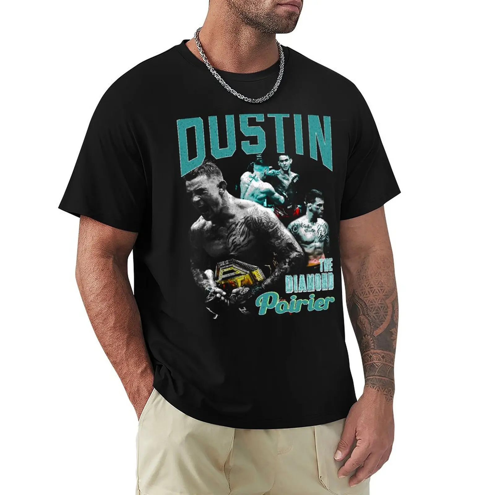 

Dustin The Diamond Poirier Vintage T-Shirt UV Protection Outdoor Tee Shirt