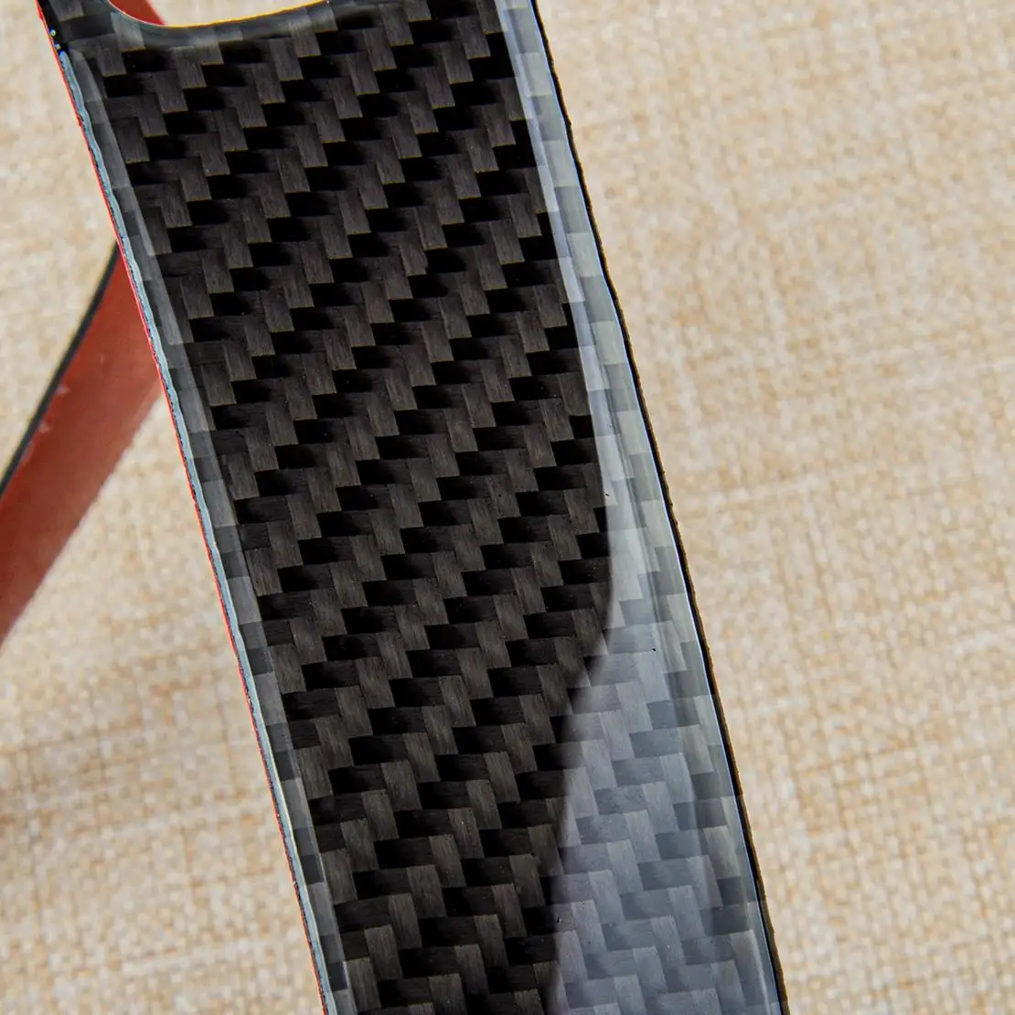 Carbon Fiber Console Gear Shift Box Side Panel Cover Trim Frame Decor Fit For Audi A4 B9 A5 S5 2017 2018 2019 2020 - view 3