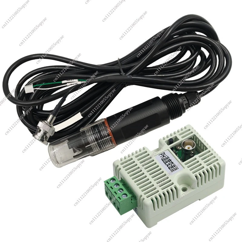 transmetteur-de-temperature-ph-avec-sonde-electrode-0-5v-0-10v-rs485-4-20ma-analyseur-de-qualite-de-l'eau