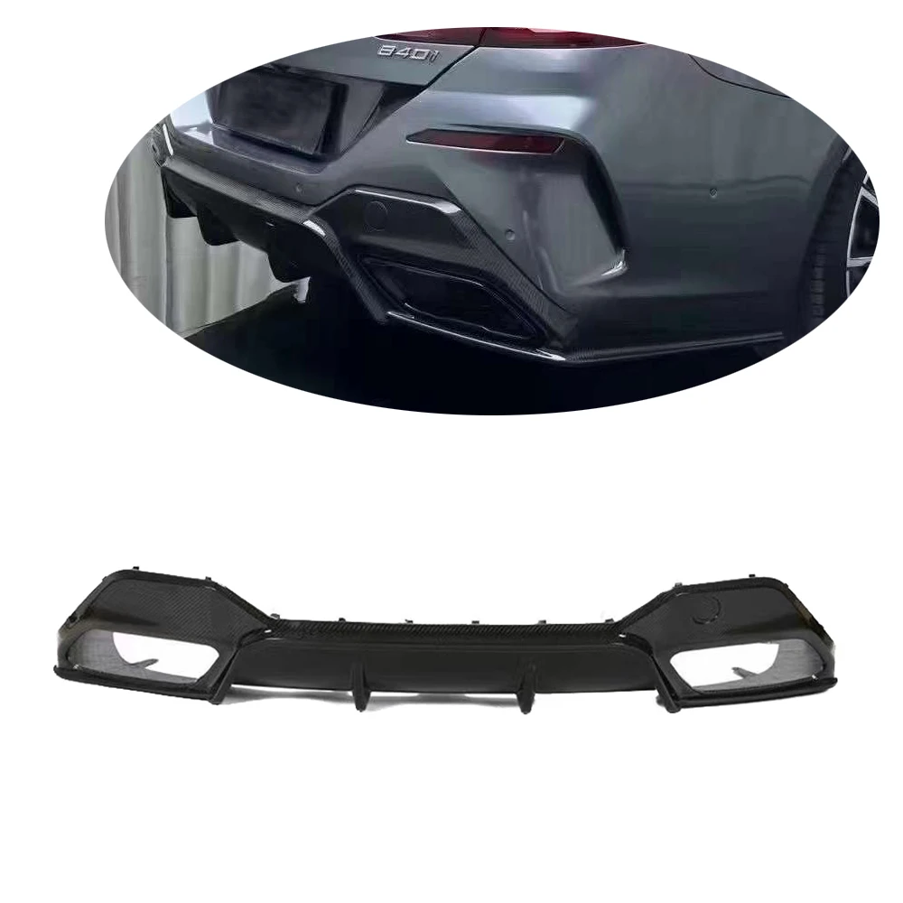 

Dry Carbon Fiber Rear Diffuser For BMW 8 Series G14 G15 G16 Rear Bumper Lip