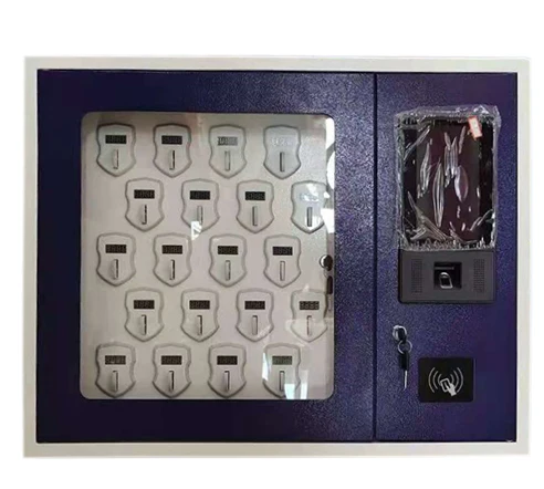 Wall Mounted Automotive Electronic Assembled Fleet Key Management System with Manual Door Closure