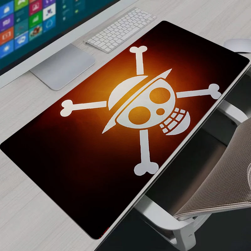 Tapis de souris de jeu XL Home, nouveau tapis de souris HD pour PC, tapis de clavier antidérapant pour bureau, ordinateur portable, grand jeu japonais, Anime, une pièce