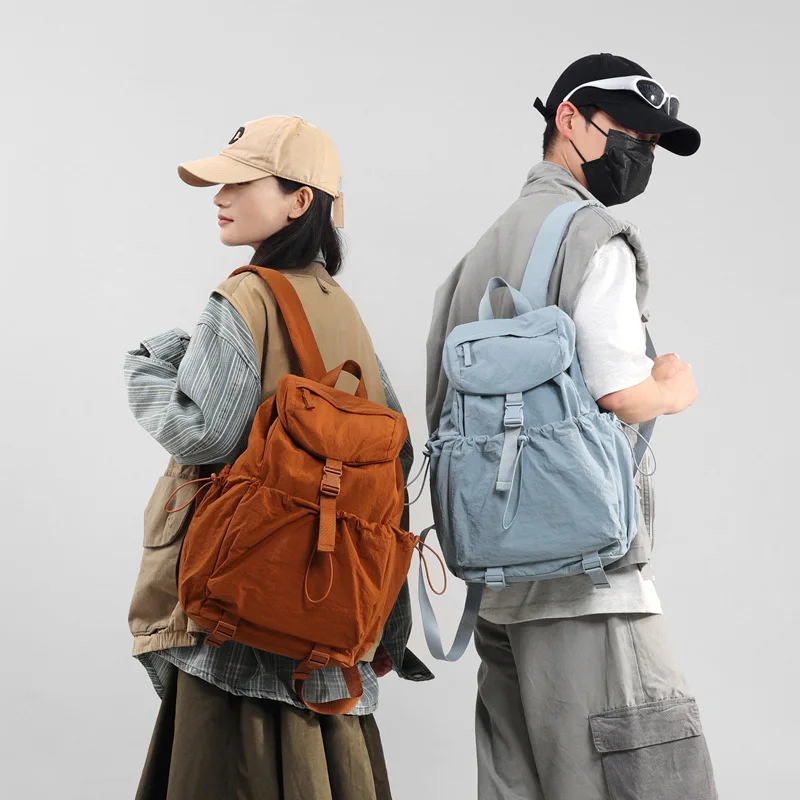 

Fashion Men Backpacks Large Nylon Cloth Casual Backpack Women's Bag 2025 Waterproof Female School Bags for Girls Bagpack