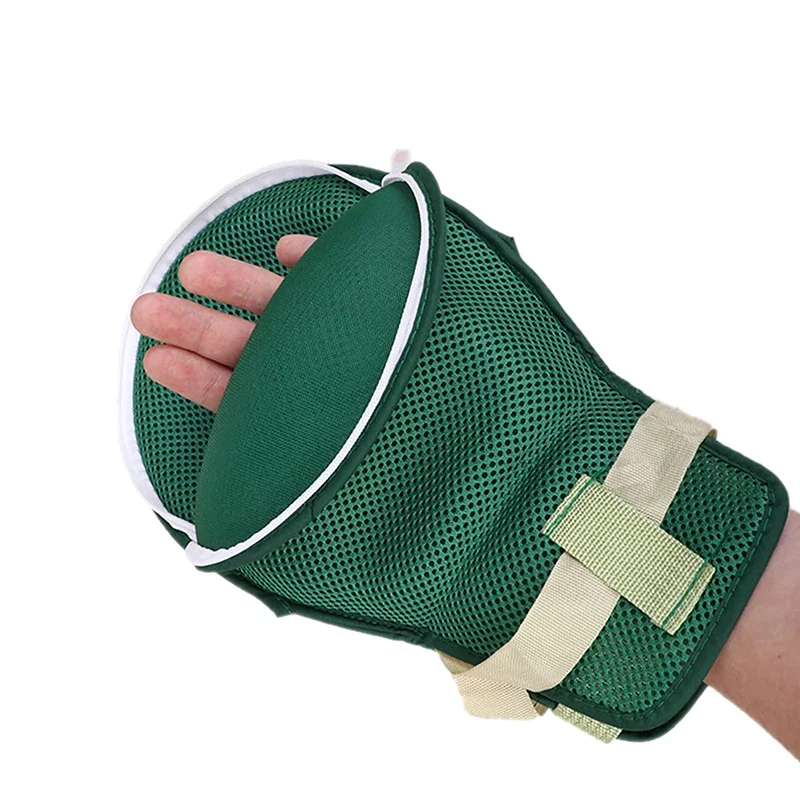 Medical Restraint ถุงมือที่ถอดออกได้ Bedridden ผู้ป่วย Anti Fall Hand Constraint Protector ผู้สูงอายุ Anti Scratch คงที่ถุงมือ