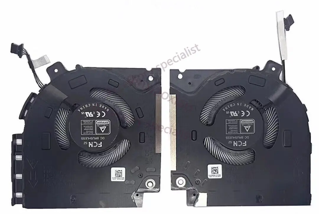 Ventilador de refrigeración Original para Dell Alienware X15 R1 RTX30 R + L a-par 082VD4 0V0G61