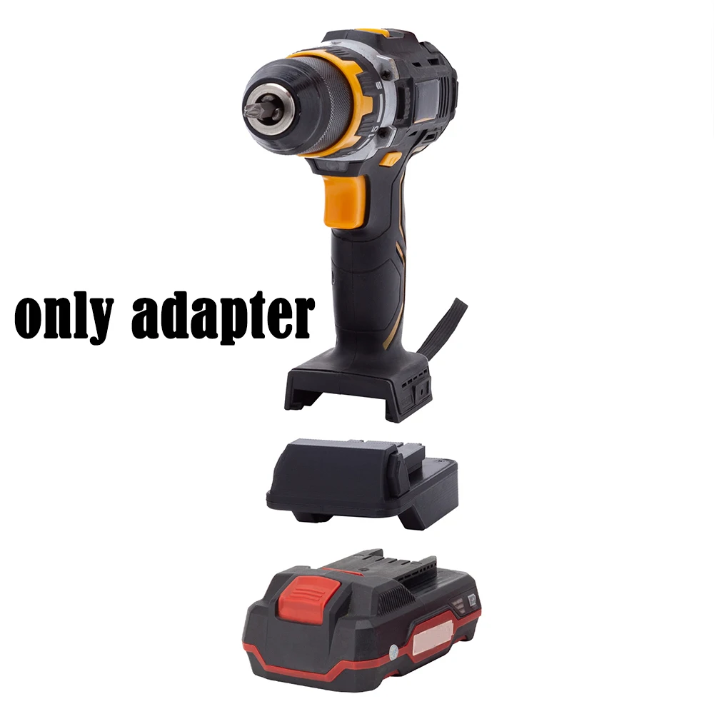 Bateria Converter Adaptador para Lidl Parkside Bateria de Lítio Team para Deko 20v Ferramentas Elétricas Ferramentas Não Incluídas e Bateria