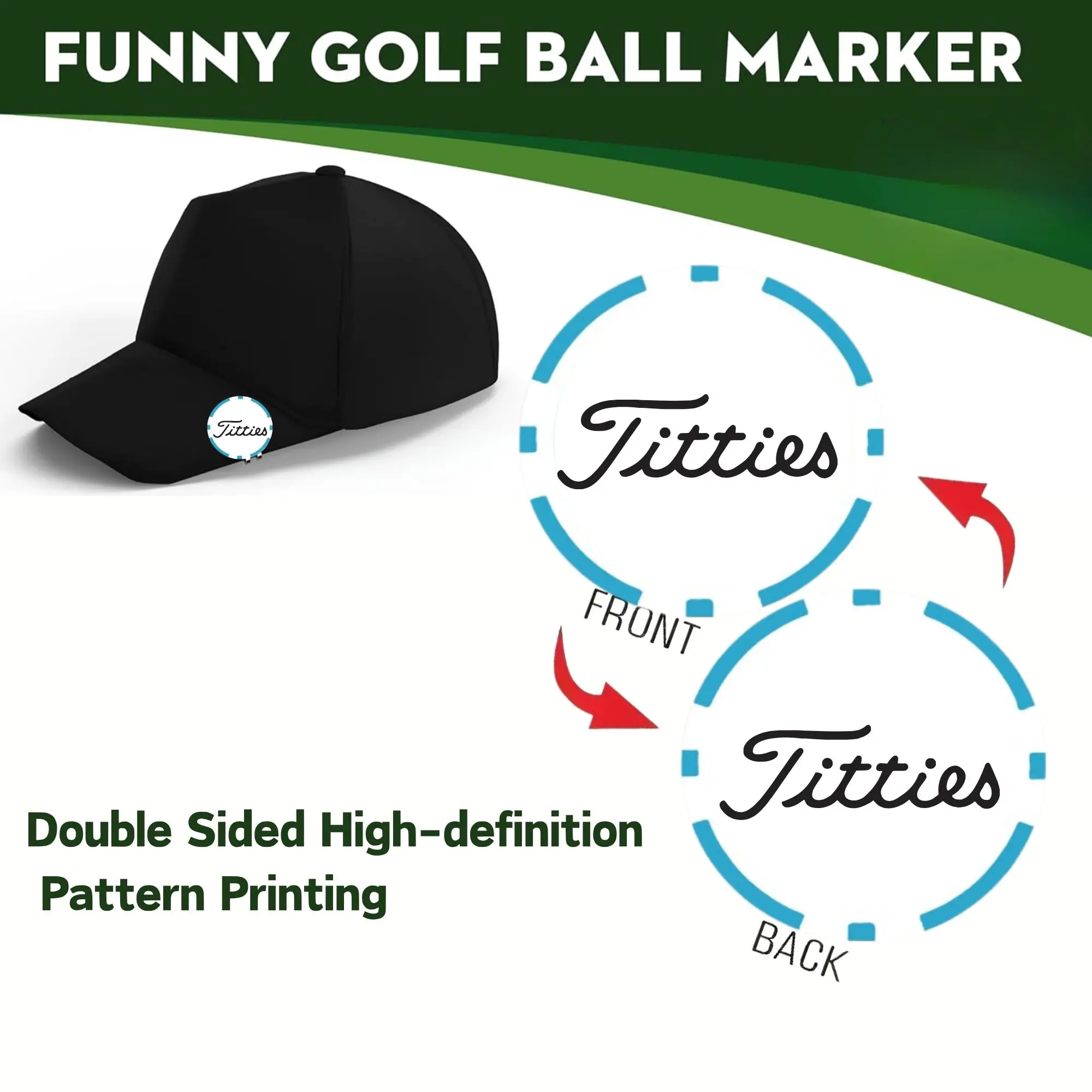 Thumbnail 2 - #32 New Golf Ball Markers Arrivals