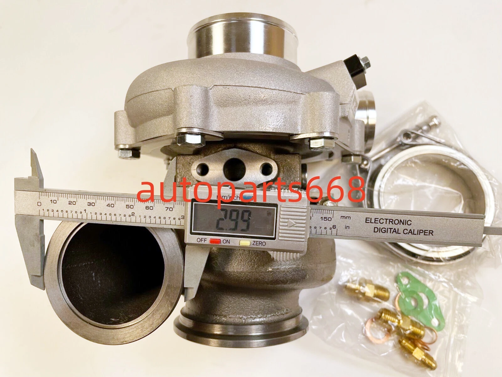 G-Series G25-660 a/r.70 anti-surge a/r.72 9 blades Point billet compressor wheel Ceramic Dual ball bearing 350-660HP Turbo