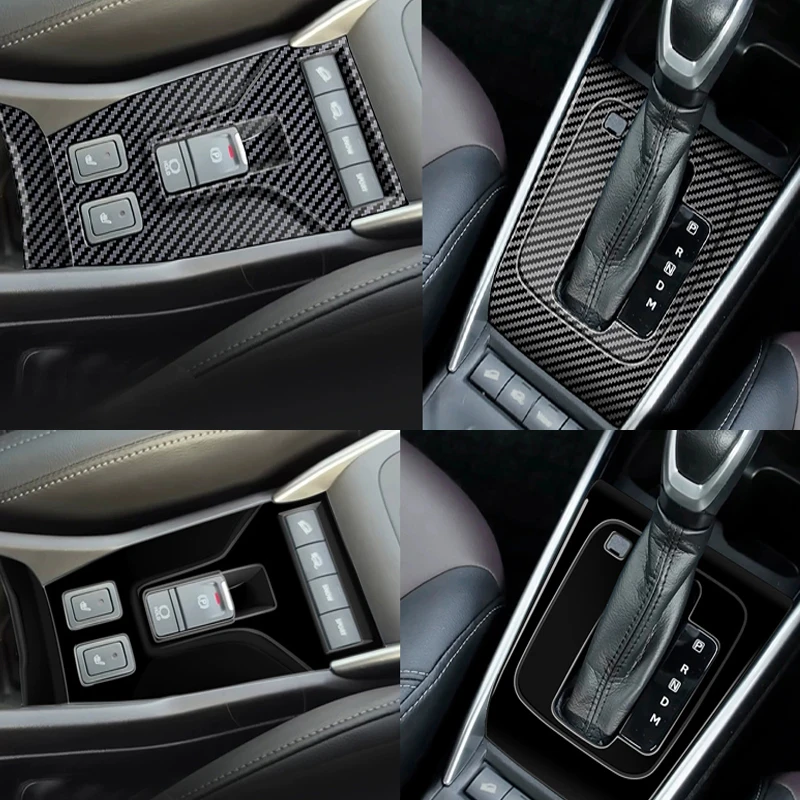 

Для Suzuki Fronx WDB3S WEB3S 2025 2026, черный ABS, центральная консоль автомобиля, ручной тормоз, панель переключения передач, кнопка, накладка, аксессуары