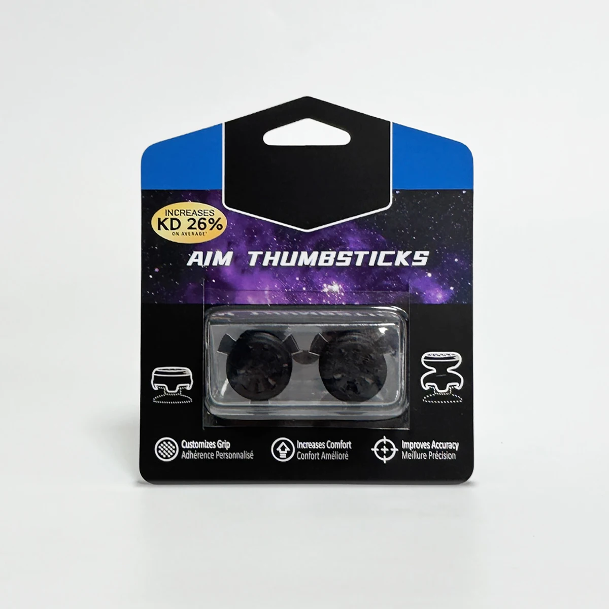2 siliconen duimgrepen voor P5/P4, krachtige analoge joystick voor P4 P5 Galaxy joystick