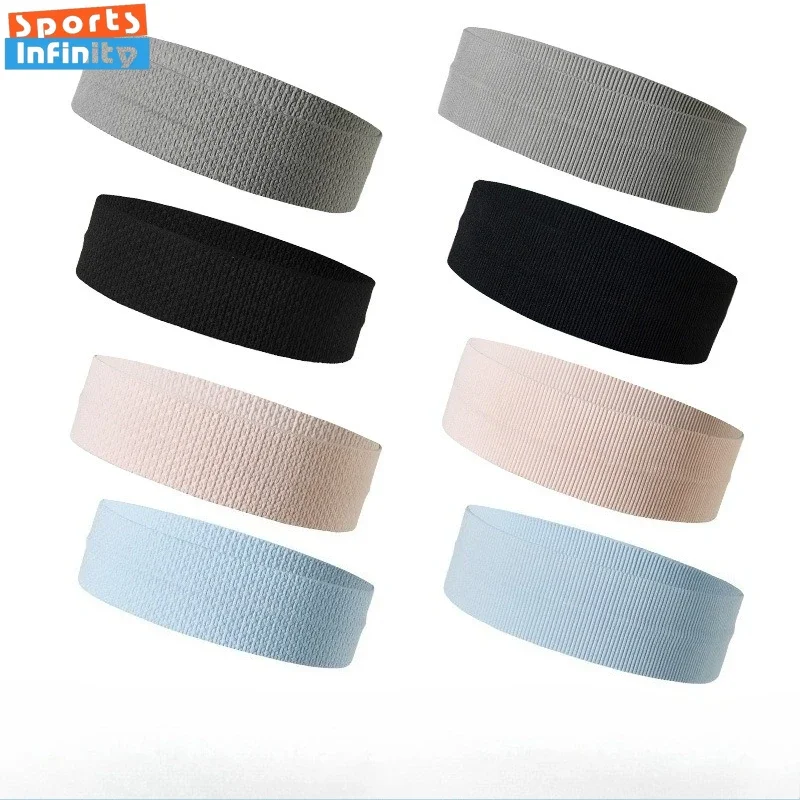 

Fashion Sport Headband Men Sweatband Running Headband Fitness Yoga Hair Bands Women Sweat Absorbing Headscarf Elastic Headband