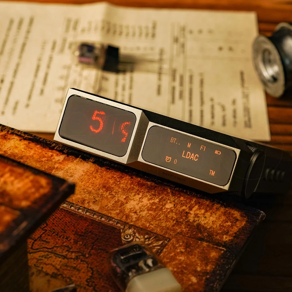 Musehifi M6 ダブル JAN 6418+IN-17 HiFi ポータブル DAC & ヘッドフォンアンプ ES9039 DAC チップセット真空管イヤホンデコーダー AMP