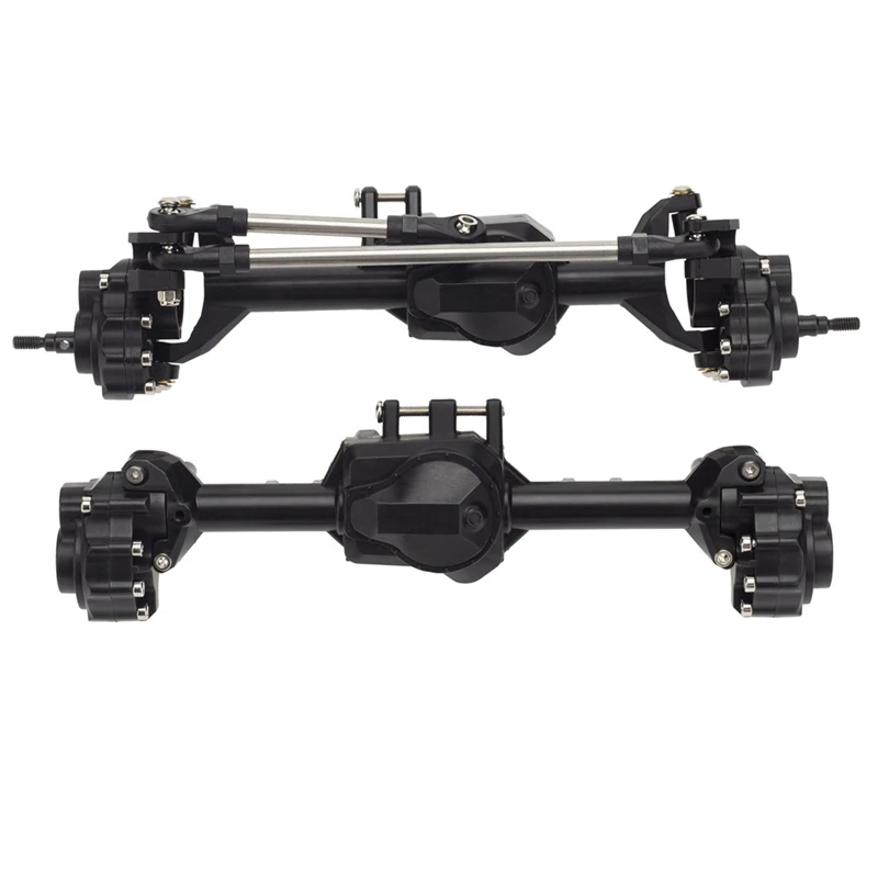 

Metal Integrated Front And Rear Portal Axle Housing Set For Traxxas TRX4 TRX-4 1/10 RC Crawler Car Accessories Assembly