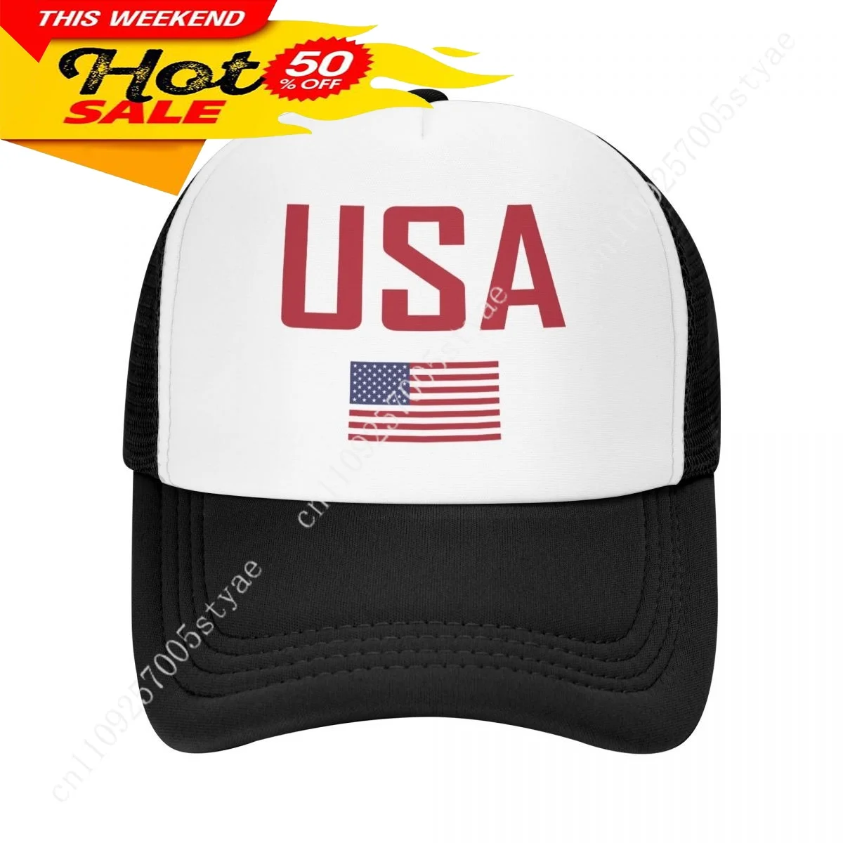

United States USA Flag Cap Man Woman Baseball Hat Fashion Sunhat Adjustable Hip Hop Hats Trucker Caps Cool Outdoor Snapback Hats