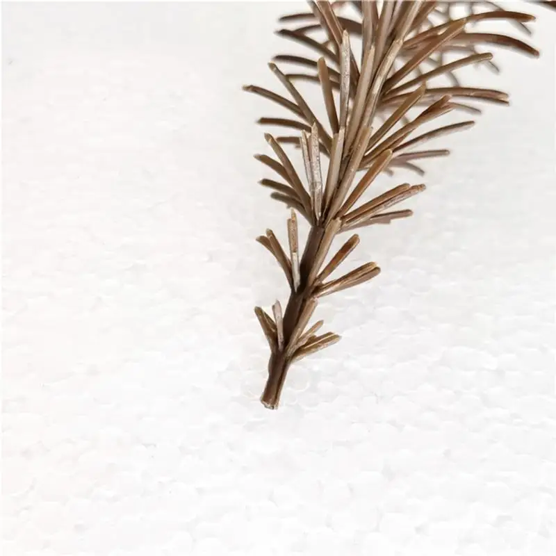 20 قطعة لتقوم بها بنفسك شجرة صنوبر جذع نموذج بناء مجموعات المشهد تخطيط نموذج مشهد لنموذج السكك الحديدية 6/8/10/12 سنتيمتر الارتفاع