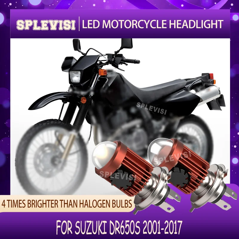 

LED with Automatic Focus Lens for Motorcycle Bike Long Life For Suzuki DR650S 2001 2002 2003 2004 2005 2006 2007 2008 2009-2017