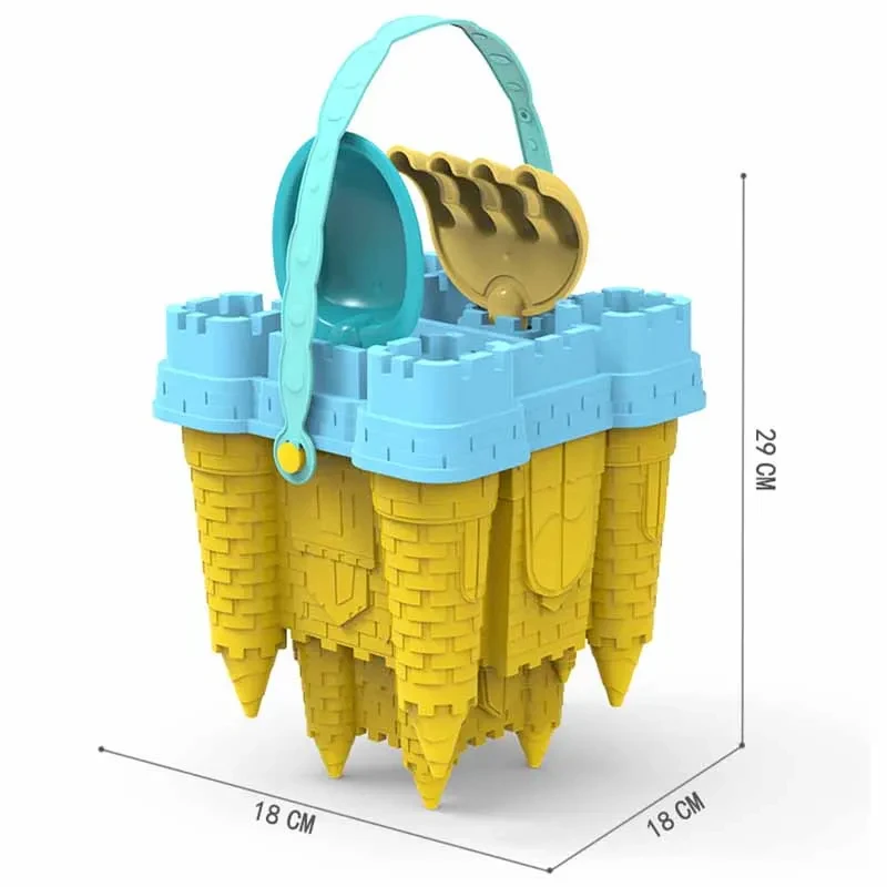 14 Stück Strand Spielzeug Set kreative Kinder pyramide Schloss Sandform Spaß Outdoor-Spiel Strand zubehör Sand Spiel werkzeuge