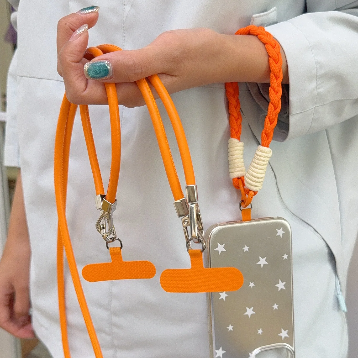 

Ремешок через плечо для мобильных телефонов 18,5 см/20 см/63 см, длинный короткий ремешок на запястье, веревка для iPhone 17 16 15 Pro MAX, ремешок с защитой от потери