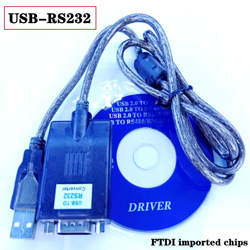 Industrial Grade Serial Port Adapter RS232 RS485/RS422 9-Pin to USB 2.0 Male Communication Protocol Converter Anti-Interference