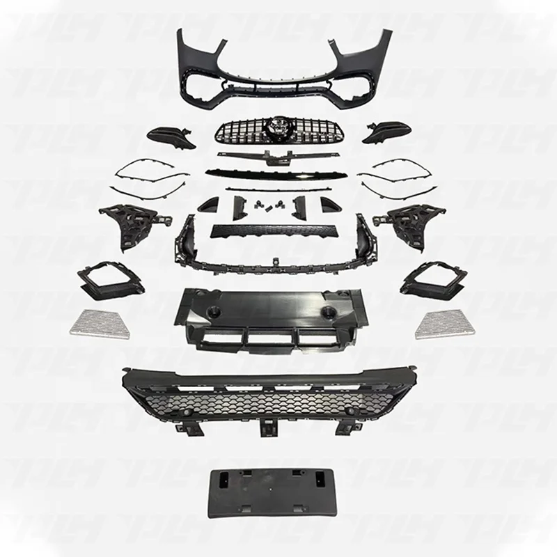 for  For Benz GLE Class W167 To GLE63 2020- Wholesale PP Car Exterior Accessories Upgrade Body Kit Modification Set