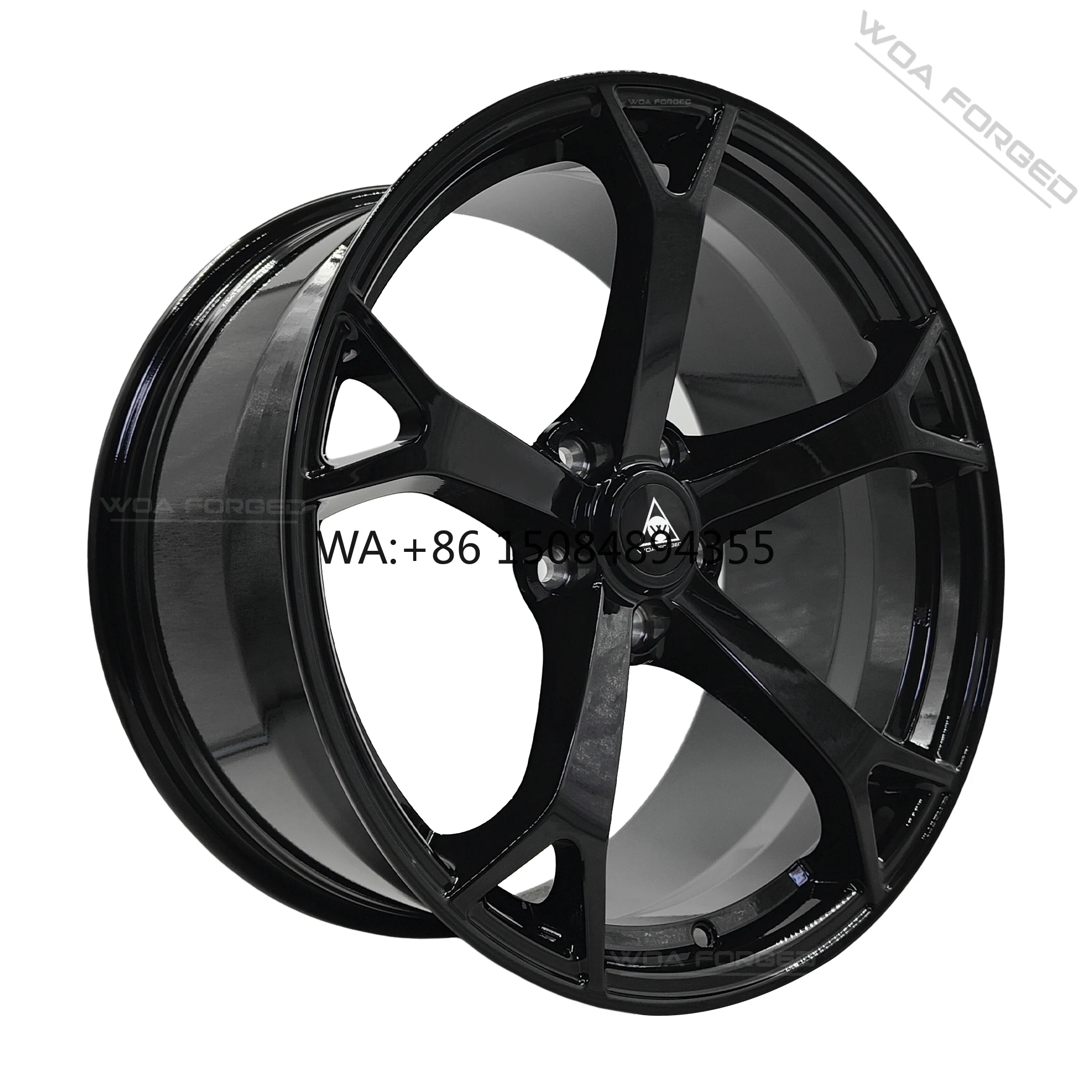 

LMR Brilliant Silver Forged Car Wheels , Premium Custom Design For Vehicle Refitting
