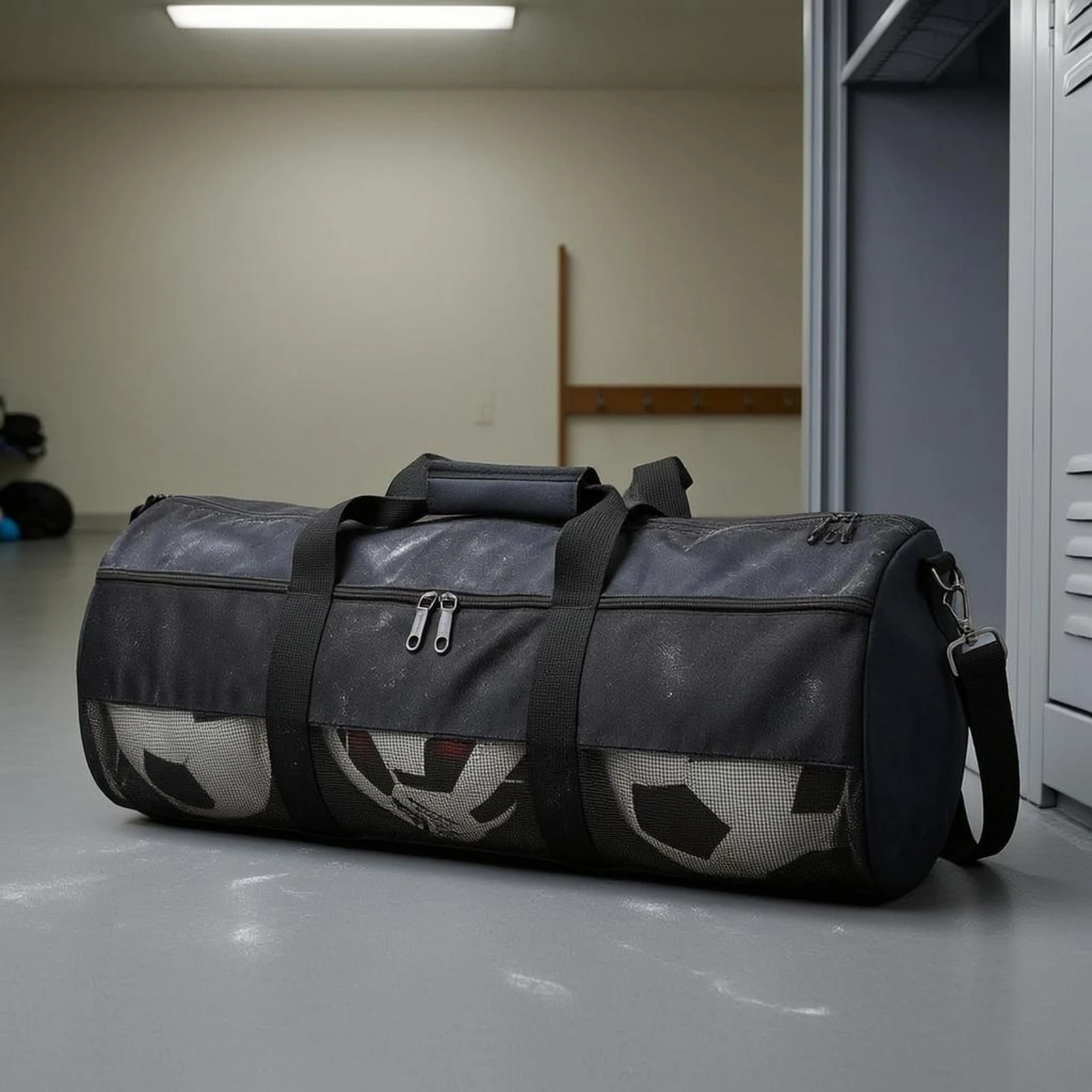 Soccer Ball Bag Metal Hardware Athletic Storage Carry Sack