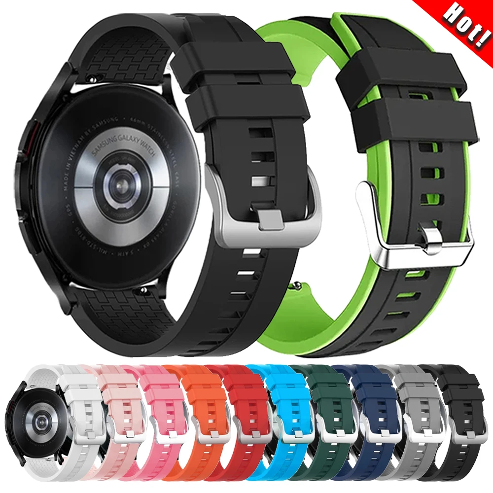 حزام رياضي من السيليكون لسوار AMAZFIT AMAZFIT Active/BALANCE 2 20 مللي متر 22 مللي متر BIP 6 5 GTS 4/2 mini/GTR 3 Pro/GTR/GTS 4 3 2E