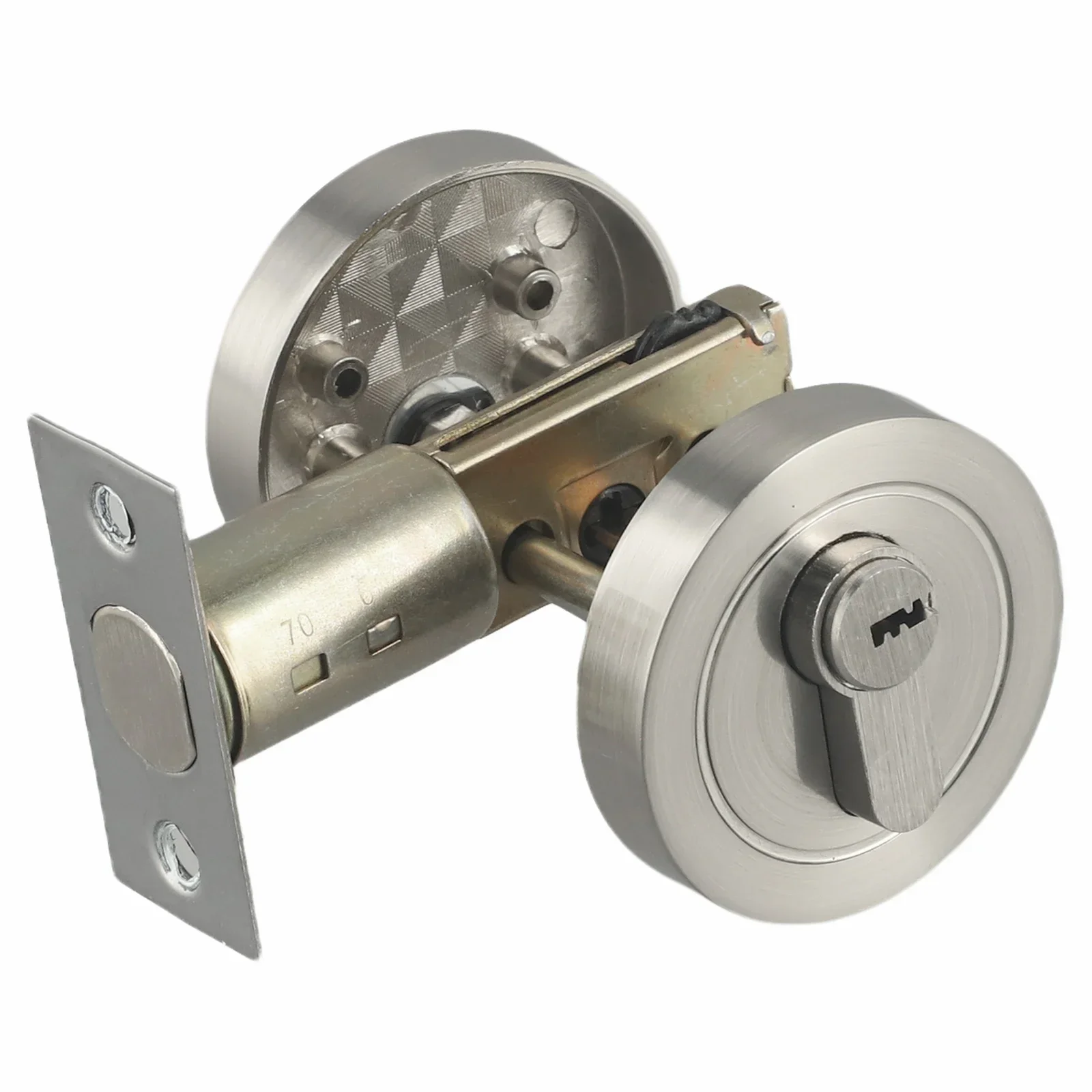 

Hotel Security Home Security As Shown In The Picture Bedroom Door Locks Solid Latch Thickened Latch External Key Lock