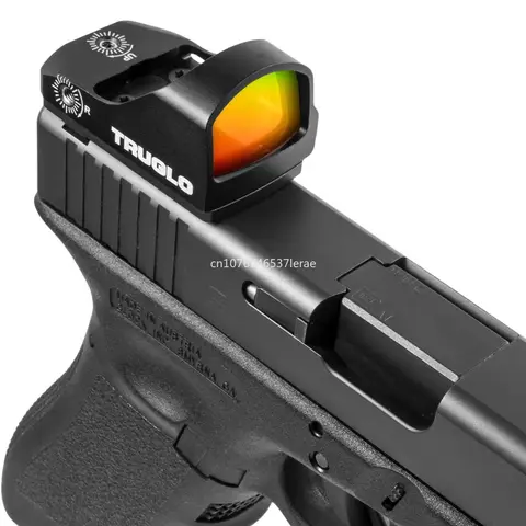 Original TRUGLO Tru-Tec 3 MOA Red Dot Sight Compact Parallax Free Idle Auto-Off Collimator Doctor Footprint With 20mm Rail Mount