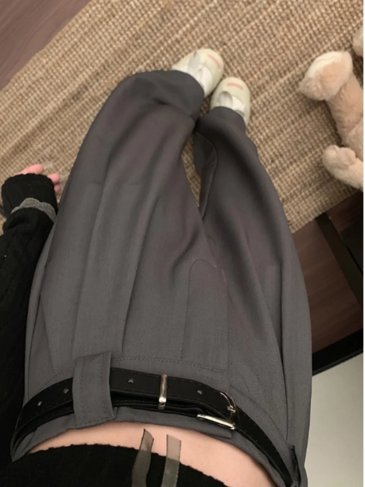 Loose Wide Leg Pants Women High Waist Casual Pants For Women's Spring 2025 New Pleated High Waisted Versatile Suit Pants
