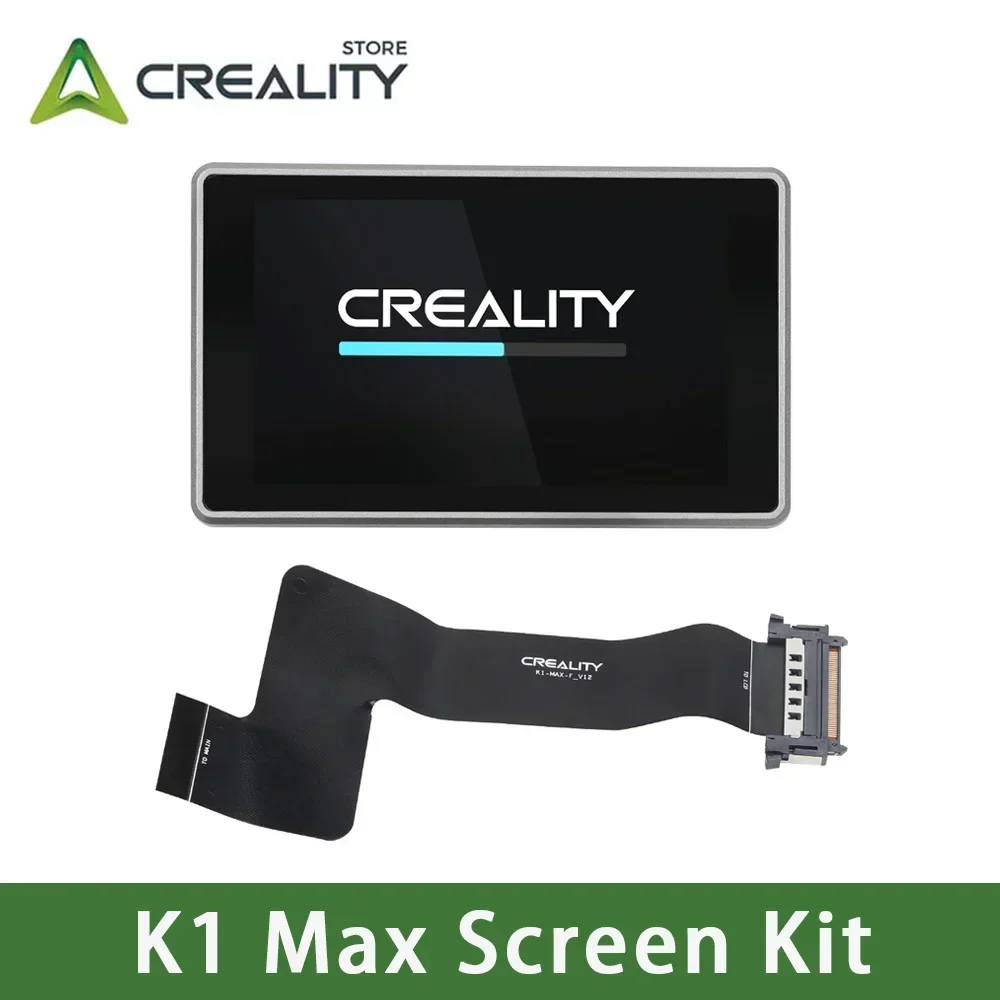 CREALITY Original K1 K1C or K1 MAX 4.3 Inch Full-Color Touch Screen Kit 480×400 for K1 MAX Printer Display Cable 3d Printer Part