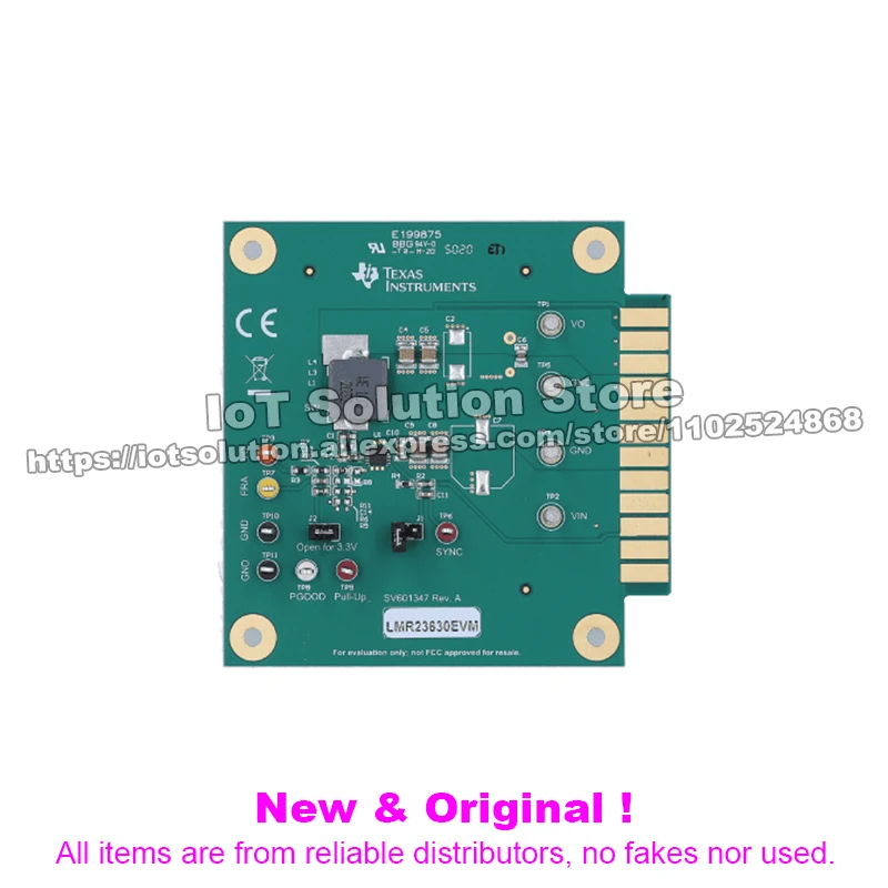 LMR23630EVM LMR23630DDR Wide Vin Synchronous Step-down Converter Evaluation Module