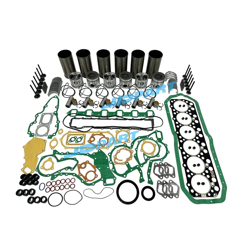 Cylinder Liner Kit With Gasket Set Bearing&Valves&Guides For Nissan FE6 Engine Spare Parts