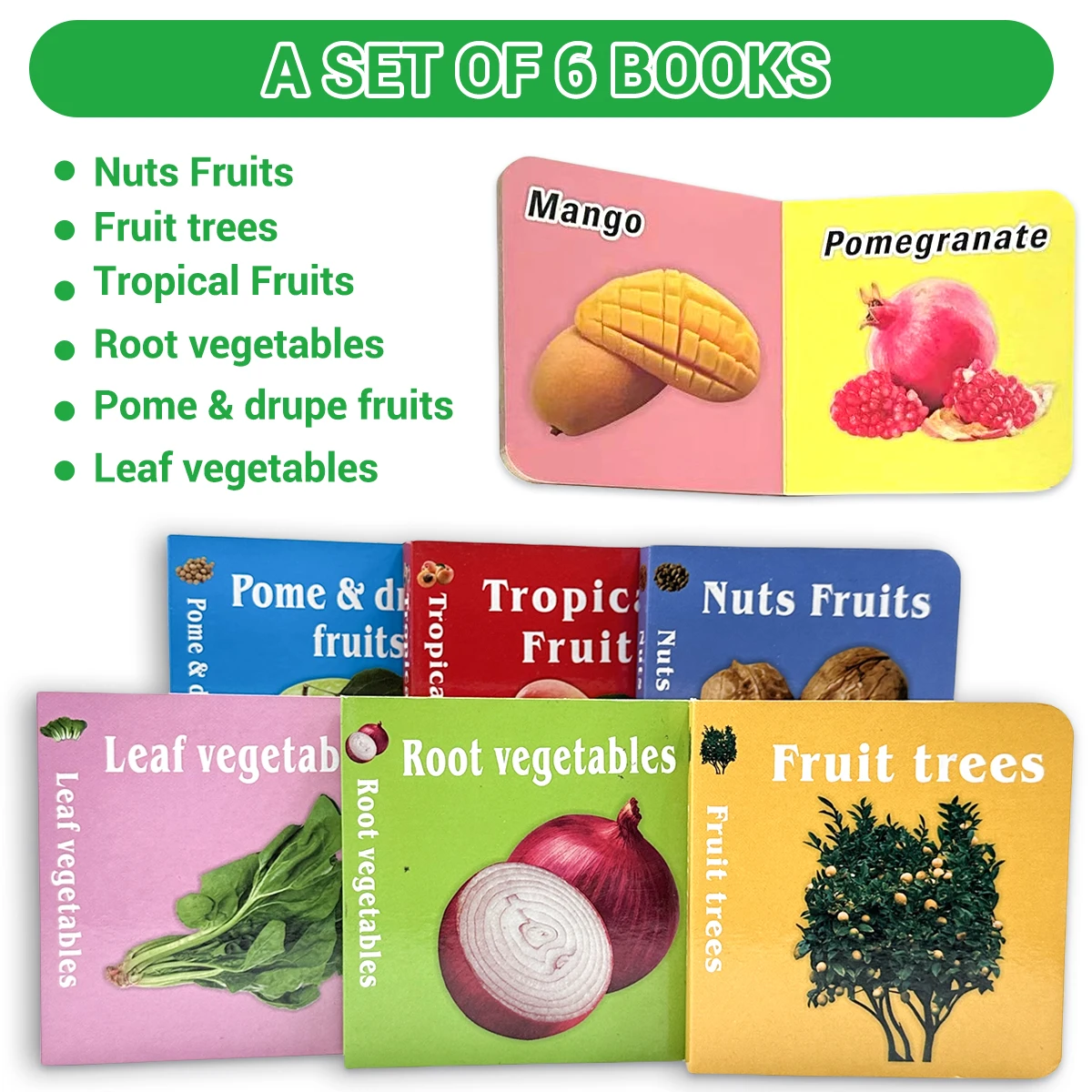 6 Bücher Entdecken Sie Essen mit „My Learning Library“: Ideal für junge Lernende“