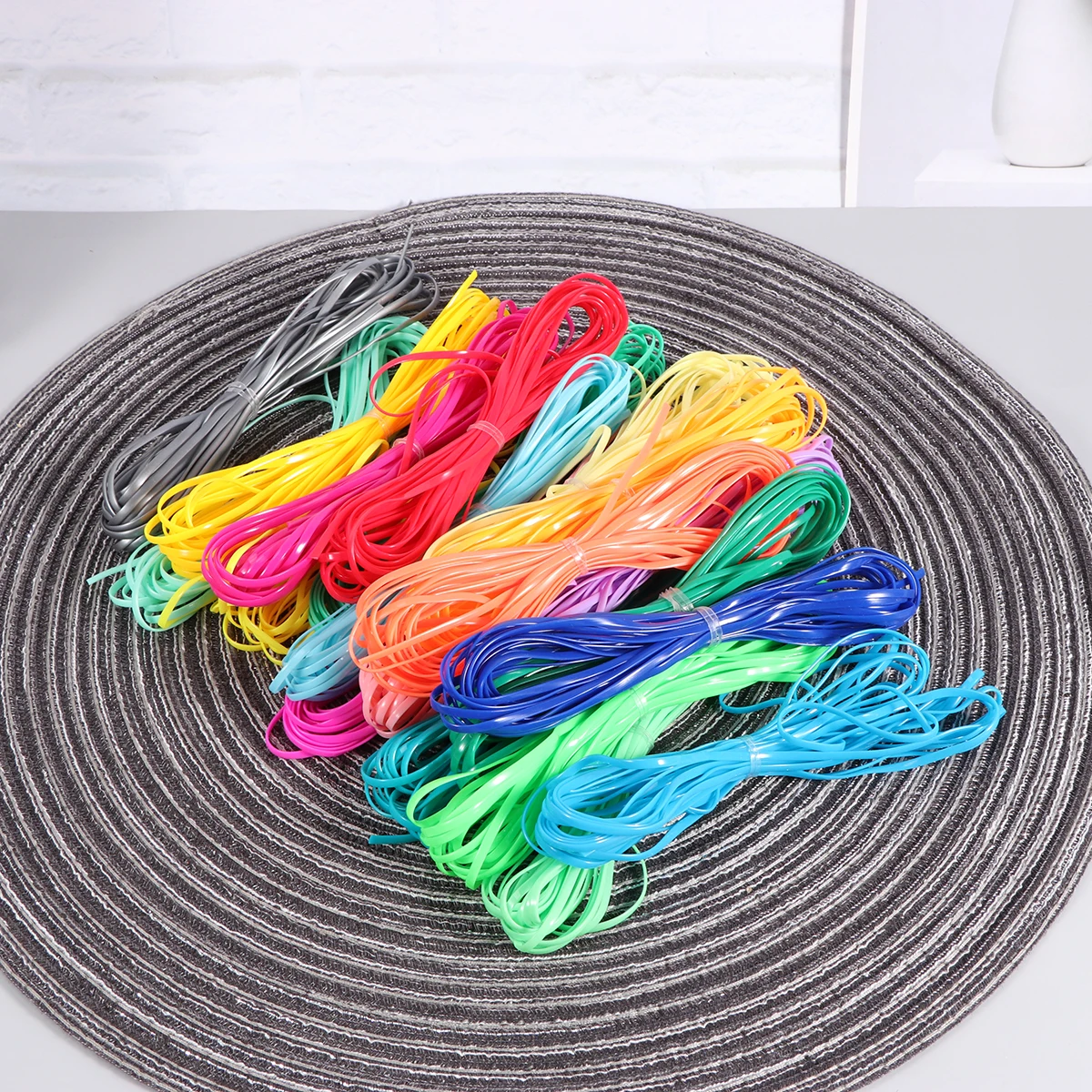 

plastic rope PVC cord plastic cord PVC string weaving cord
