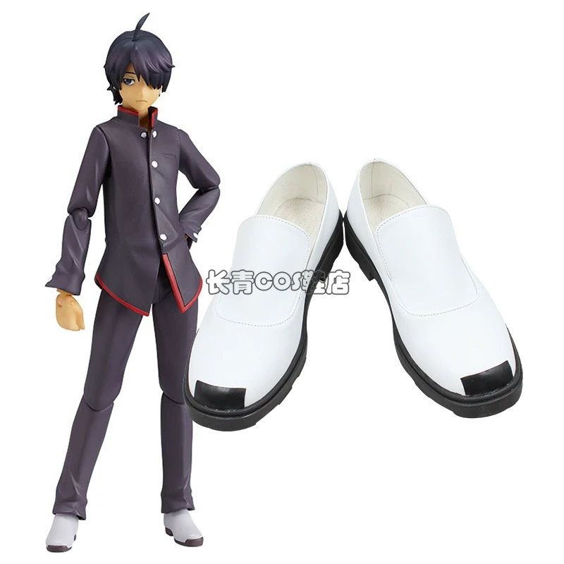 Bakemonogatari Araragi Koyomi Cosplay Shoes Anime Halloween Carnival Boots Custom Made