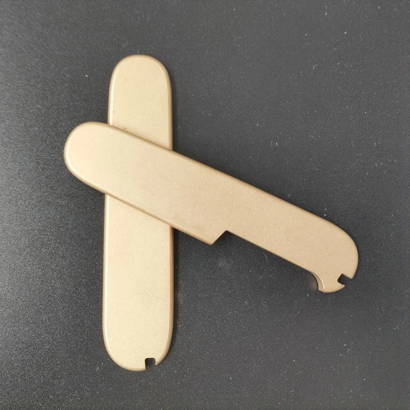 

Самолет узор 2 типа ножа латунная ручка весы для 91 мм Victorinox швейцарские армейские ножи ручка DIY изготовление заплат аксессуары Запчасти
