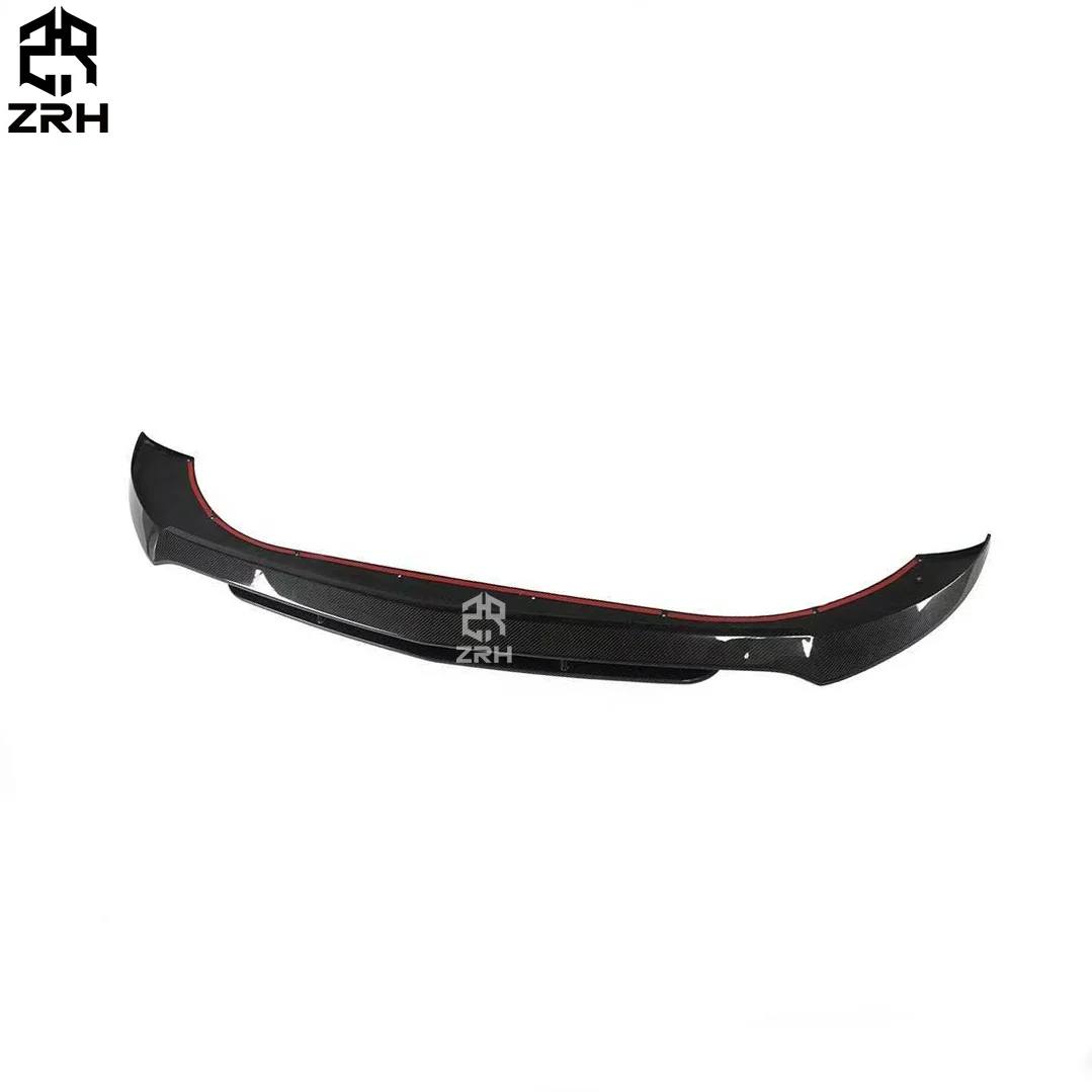 Carbon Fiber Front Bumper Lip for Mercedes Benz Glc250 Glc300 Glc43 For Amg 2015-2019 Spoiler