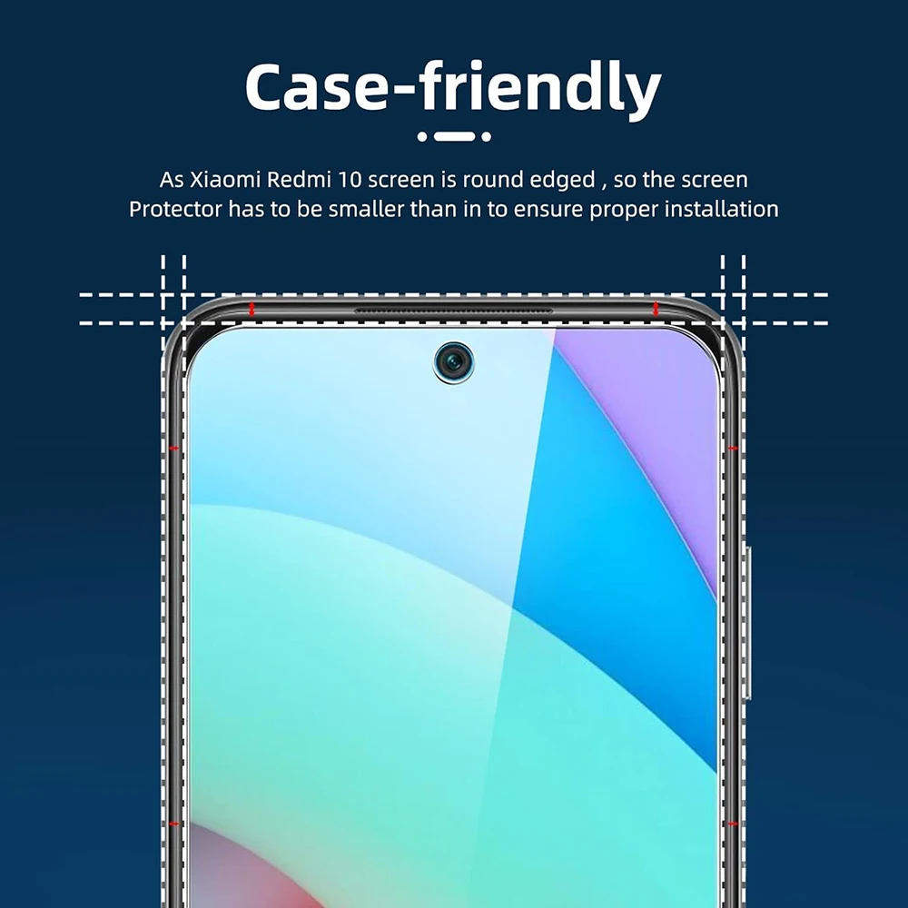 Film de verre guatémaltèque pour Xiaomi Redmi, protecteur d'écran, 8, 9, 10, 12, 4G, 5G, 8A, 9A, T, 9C, 10C, 12C, 13C, 10X, 12S, 13R, 5 pièces