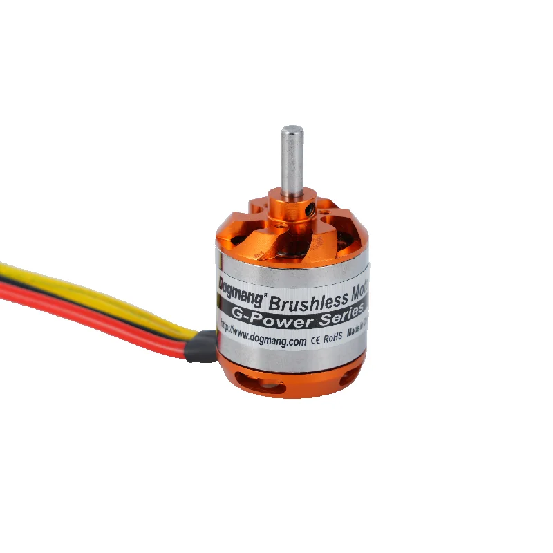 Silnik bezszczotkowy serii D2836 2836 1100 kv / 1500 kv - wał 4 mm, kompatybilny z 40a Esc, idealny do dronów o stałym skrzydle