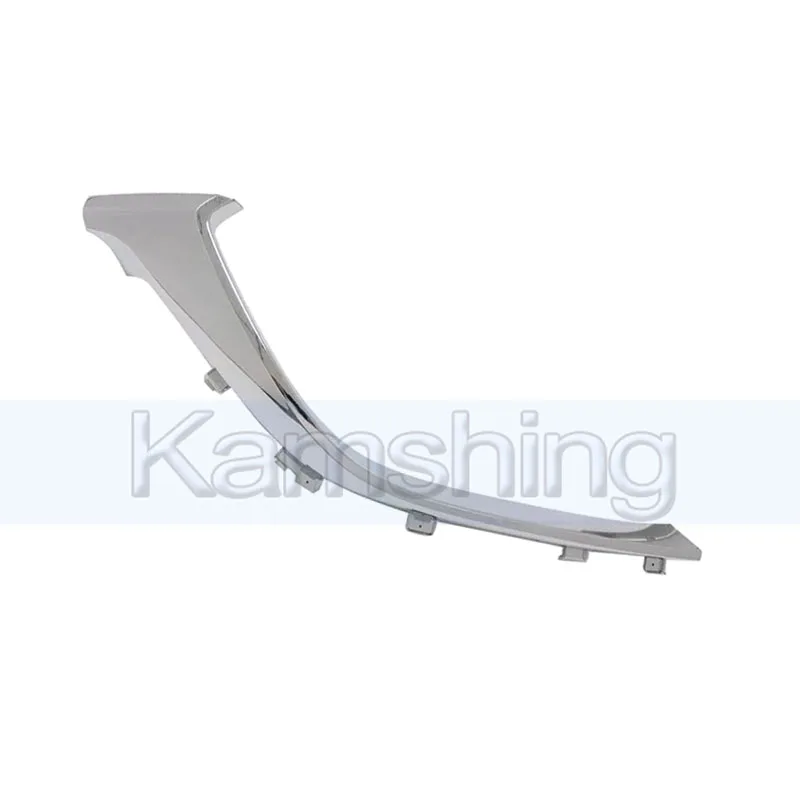 Kamshing Chrome Front Bumper Moulding Strip Trim For Mazda CX-9 CX9 2016-2023 Front Bumper Grill Trim Strip